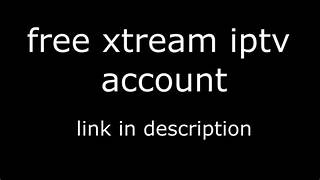 IPTV accounts 